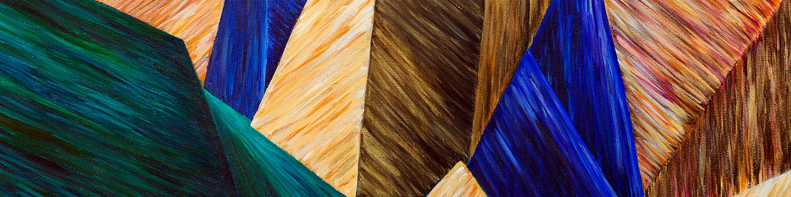 Detail of a painting of Mount Louis by Anthony Neilson