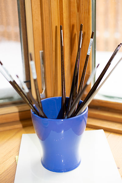 paint brushes