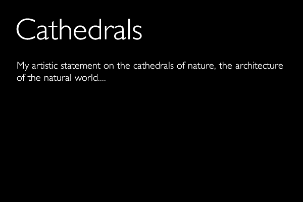 Photography of Canadian mountains as cathedrals