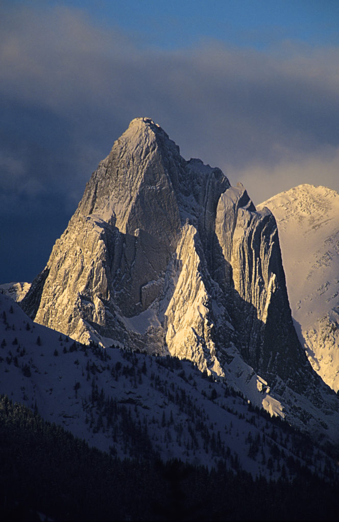 Mount Louis at Sunrise in Banff National Park