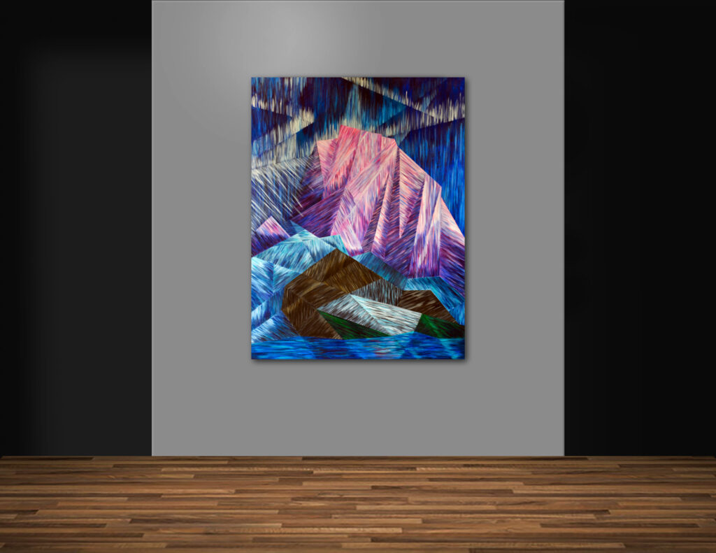 Painting of Mount Robson