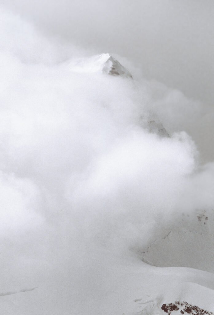 Mount Robson in the Clouds