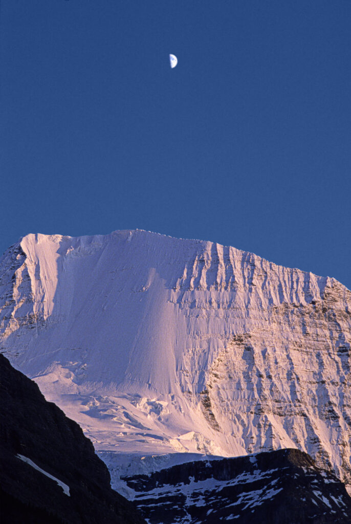 Mount Robson Moonrise